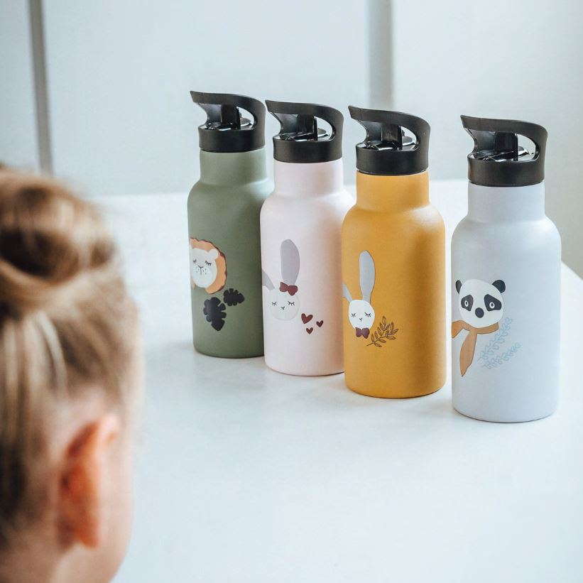 Trinkflasche Hase Rosa 3