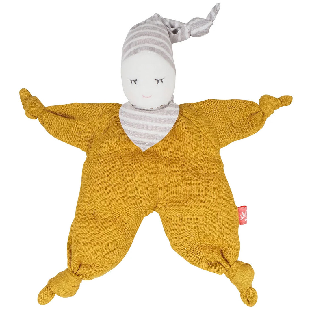 Baby Puppe Mustard
