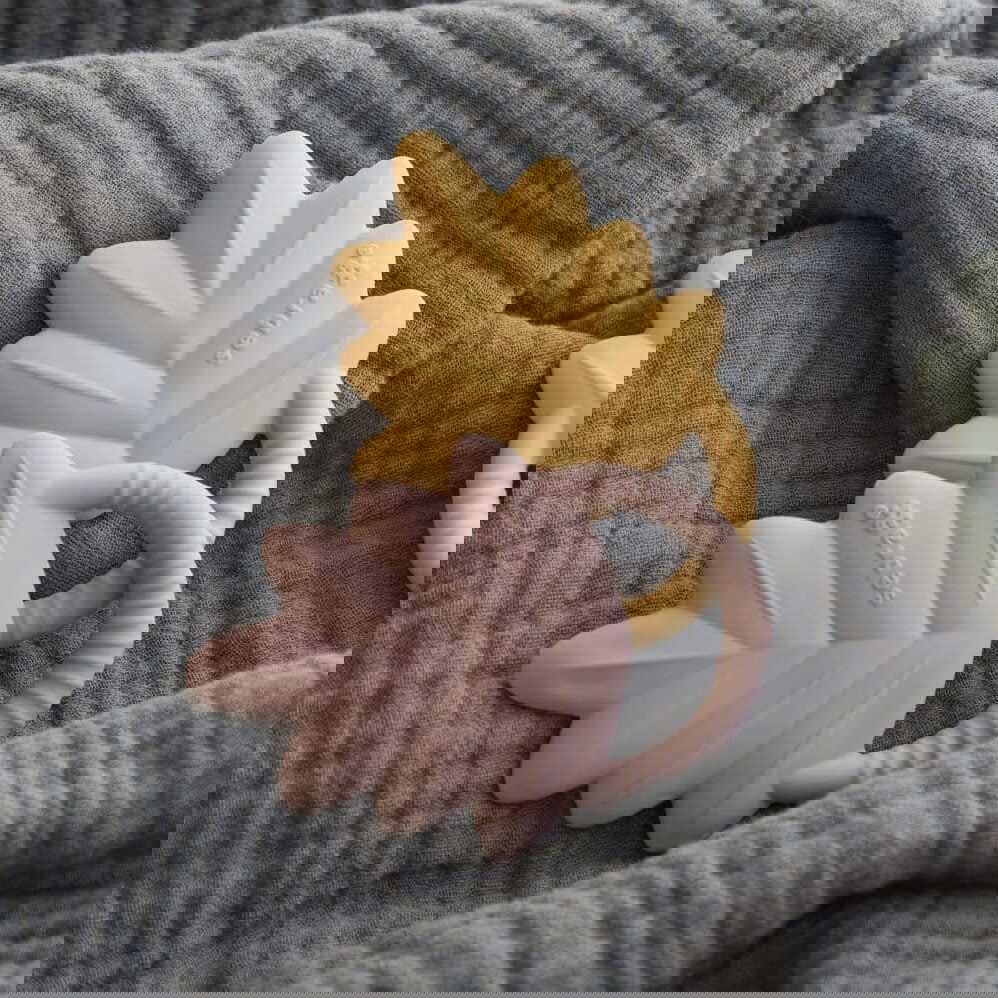 Beissring Blatt Altrosa #2