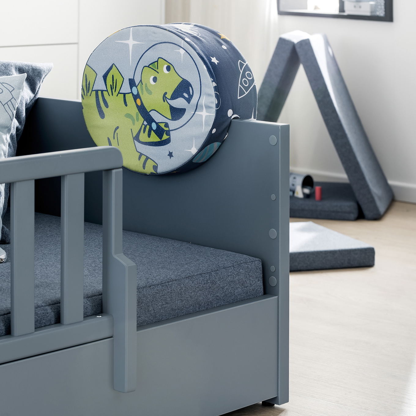 Bett Little Flo Basic Set Blau, 120 x 200 cm 7