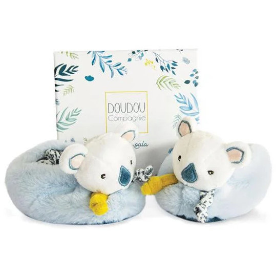 Füsslinge mit Rassel Yoca Koala