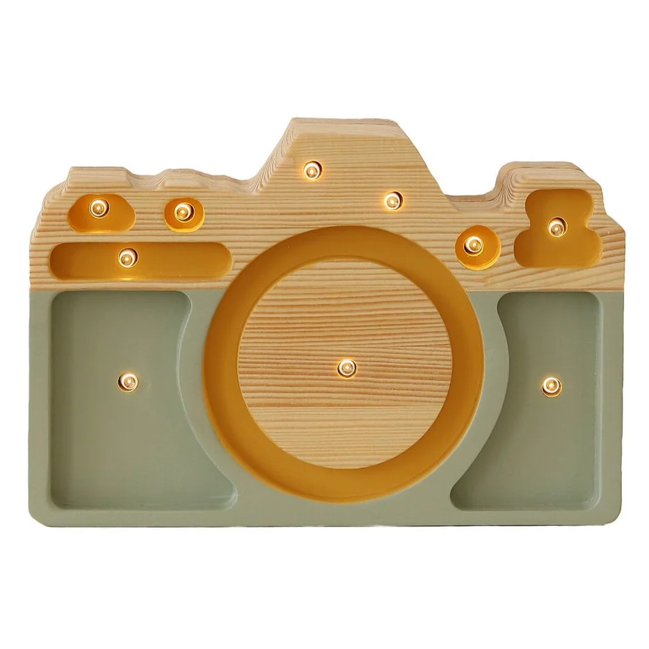 Nachtlampe Kamera Mini Khaki