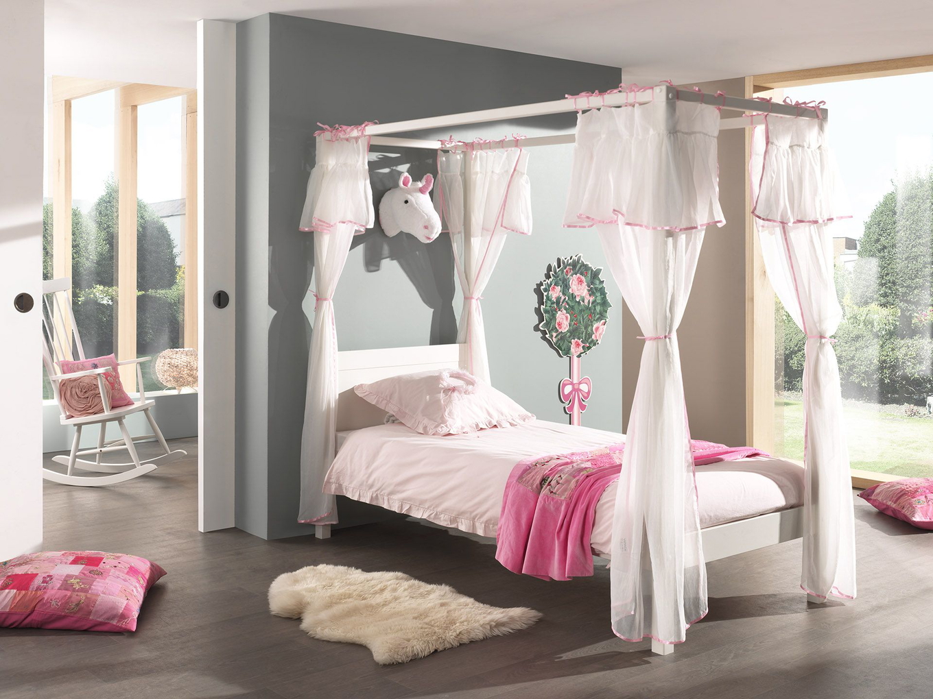 Himmelbett Pino 90 inkl. Amori Himmel 4