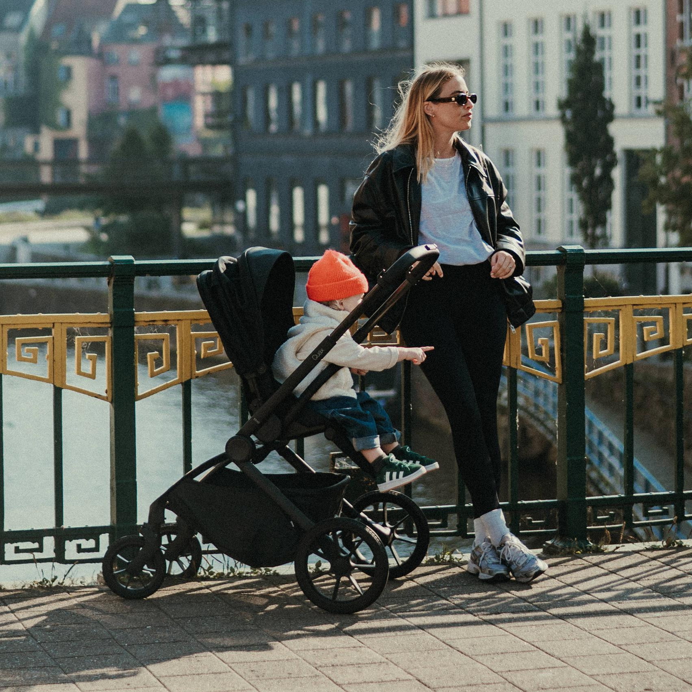 Kinderwagen Echo Black #2