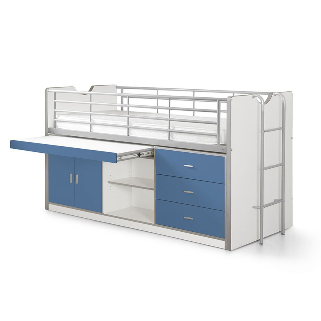 Kombibett Halbhoch Bonny Blau