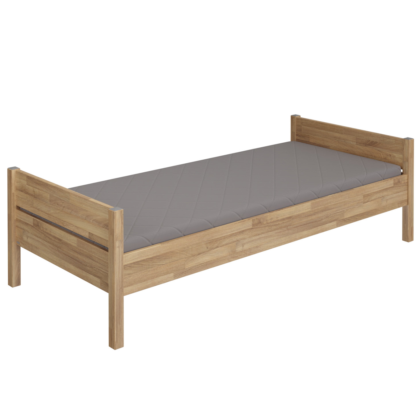 Bett Sten Holz, Bettpfosten quadratisch