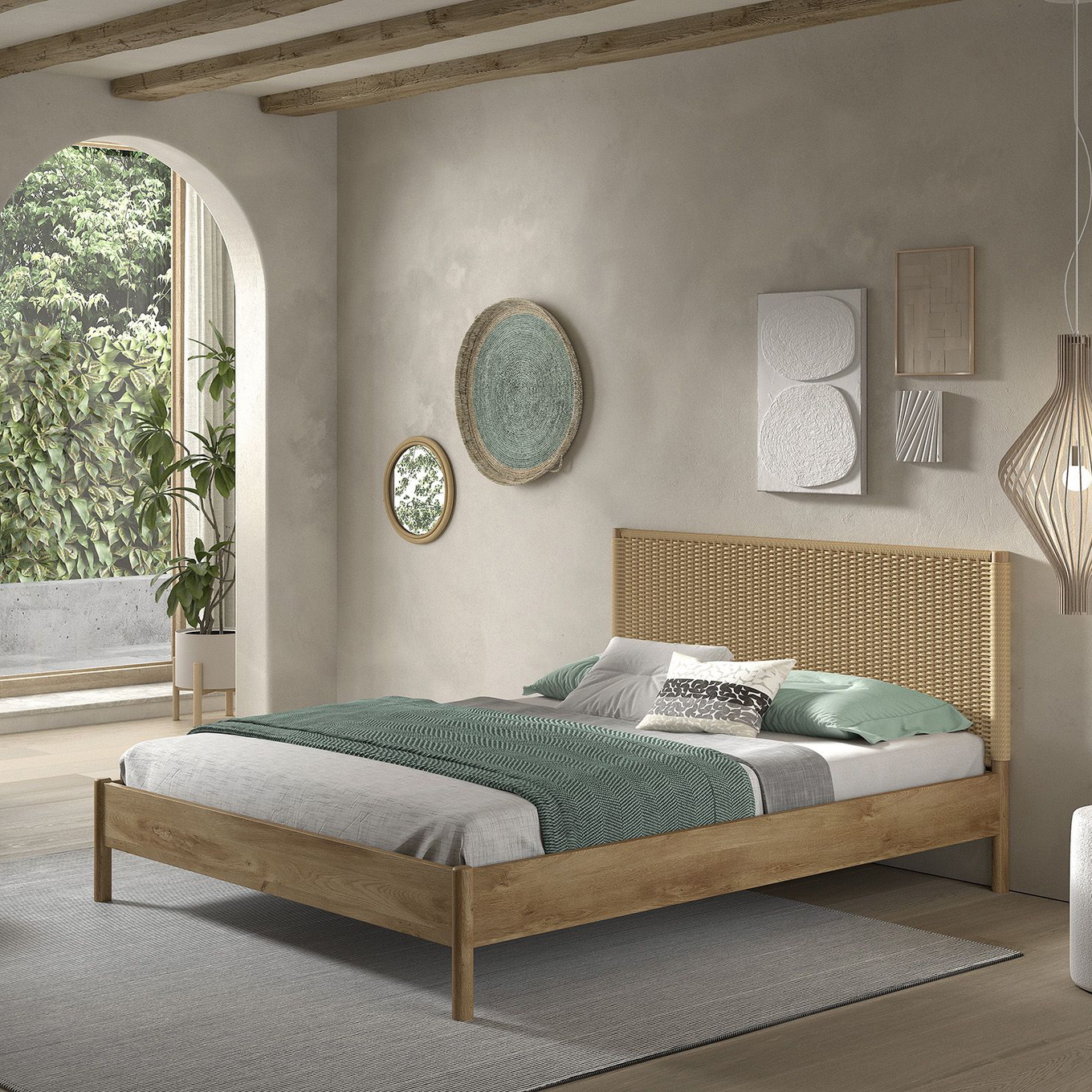 Bett Olive Rope 160 x 200 cm #2