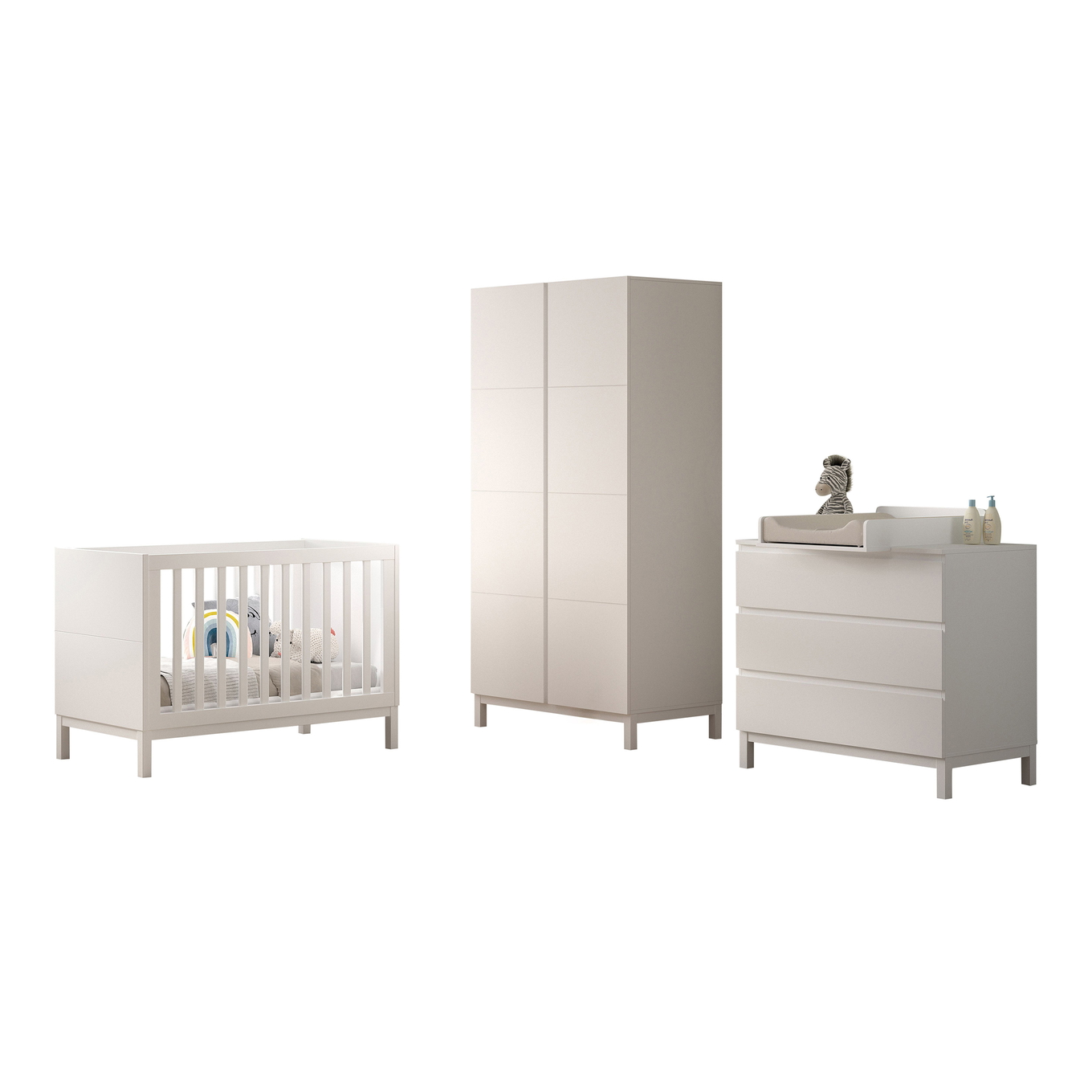 Babyzimmer Eva 4-teilig Set B