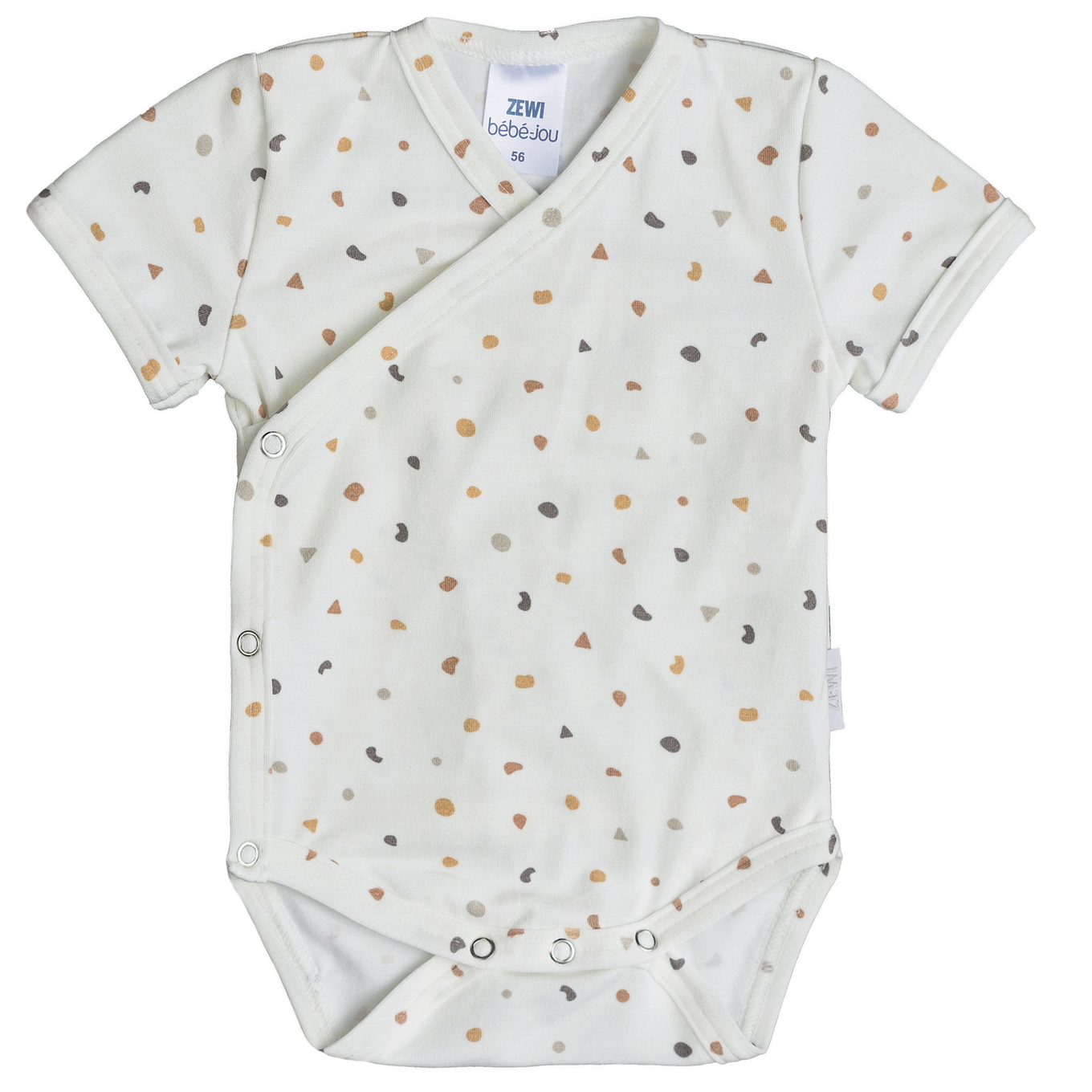 Wickelbody Kurzarm Confetti Mix 56