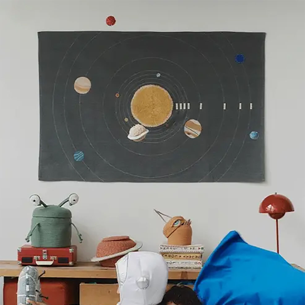 Wandteppich Sonnensystem #2