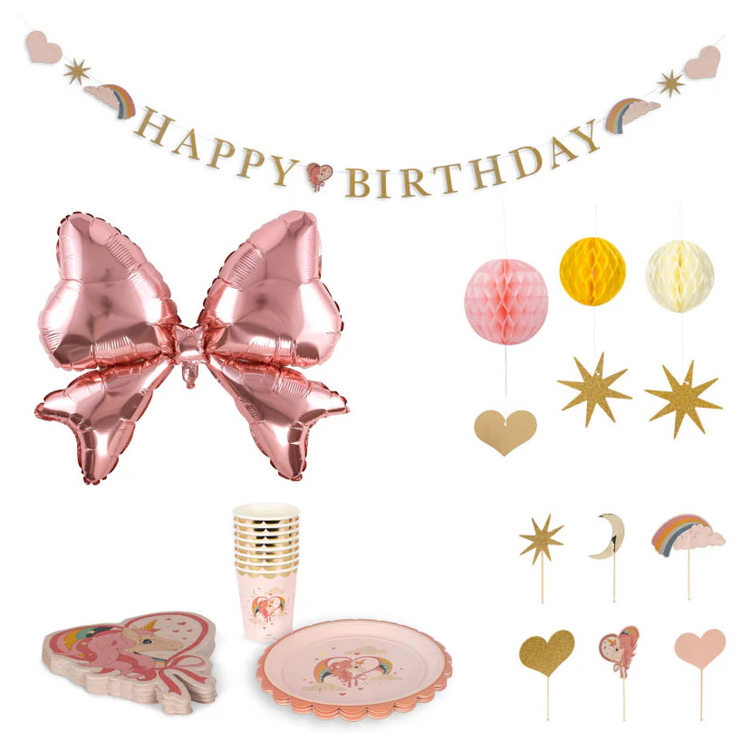 Geburtstags Set Einhorn FSC