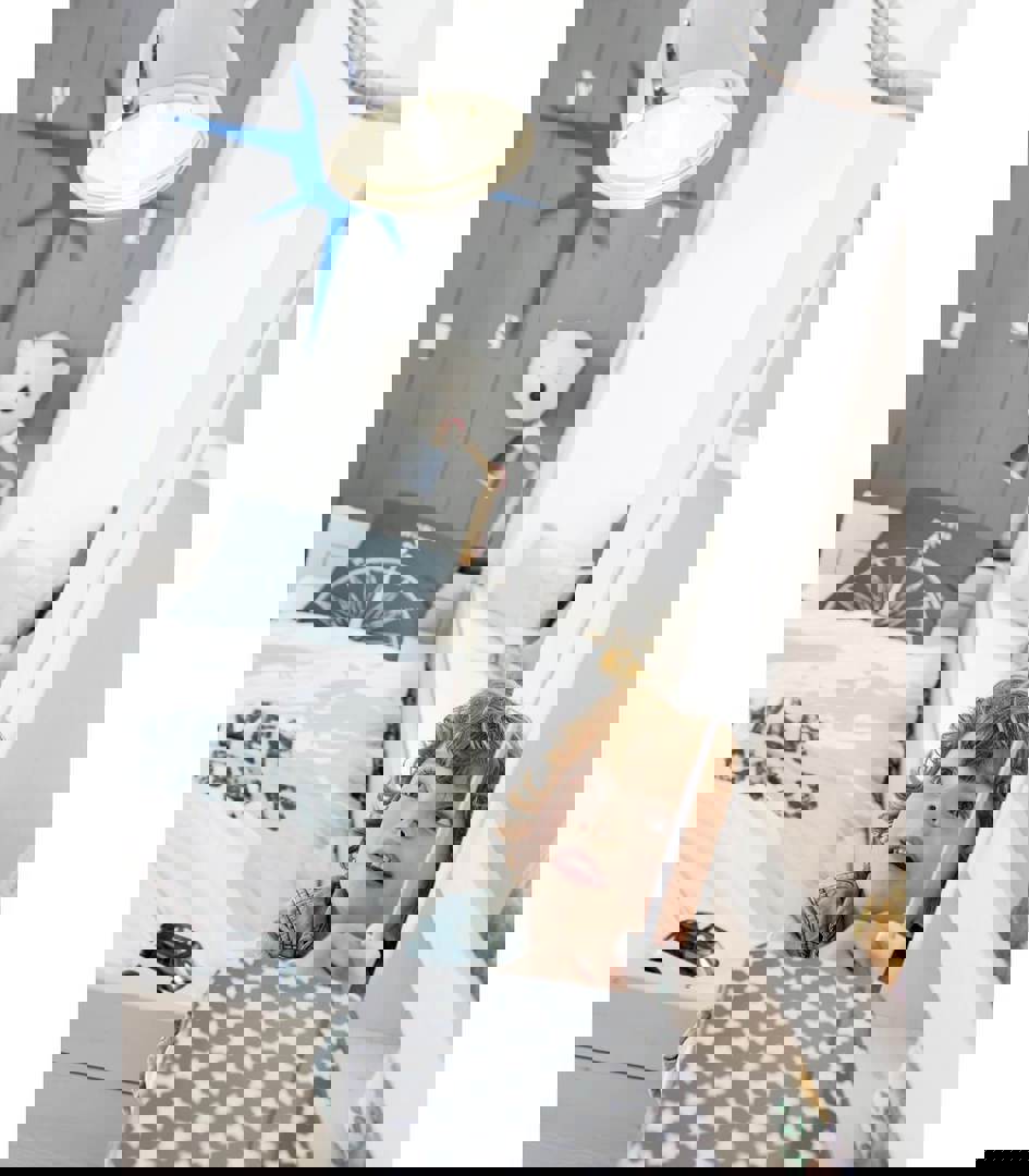 Basisbett Lifetime Deluxe Lattenrost, Weiss lasiert 3