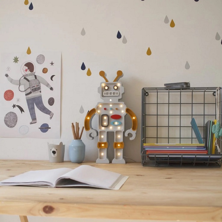 Nachtlampe Robot 3