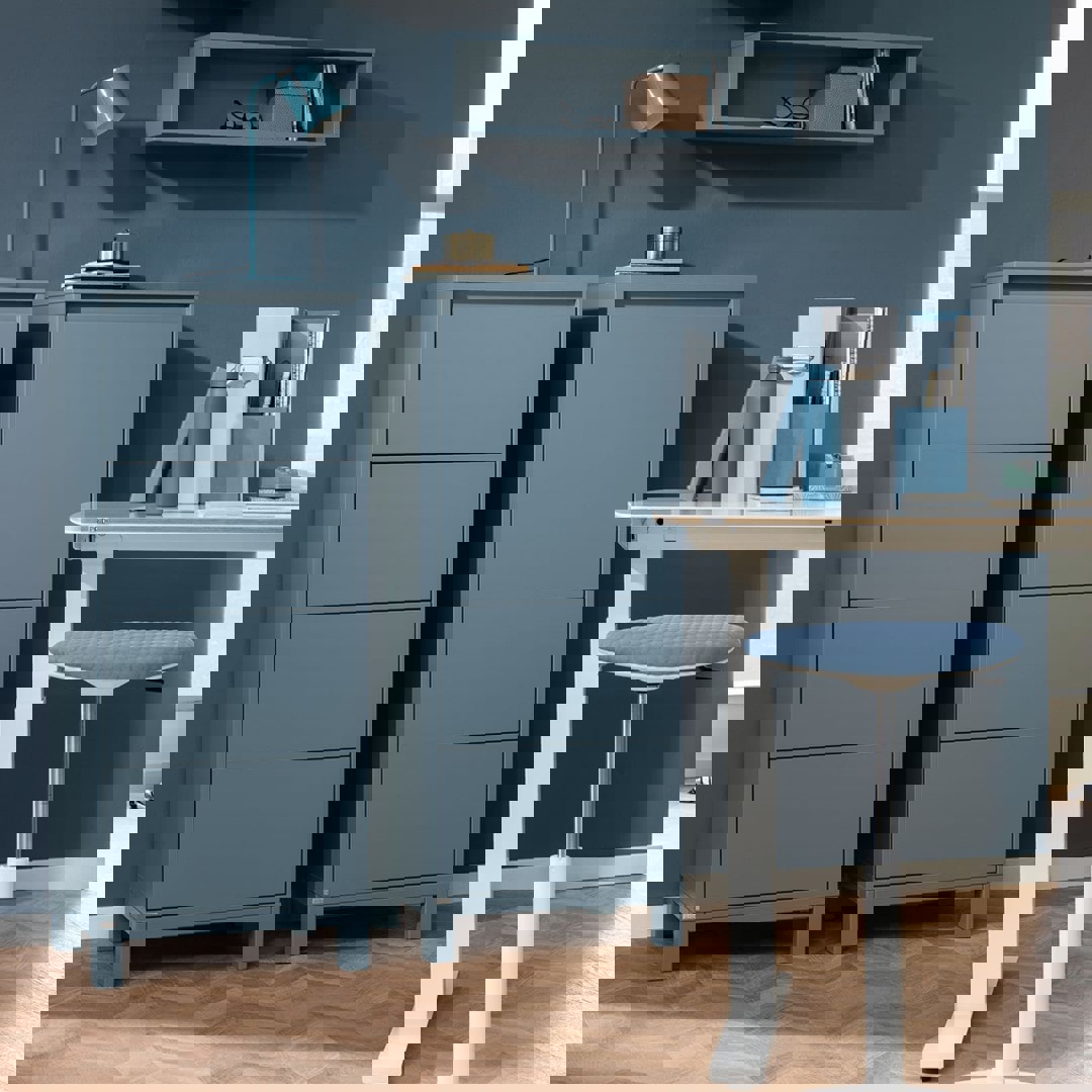 Hochkommode Olli 1T2S Blau #2