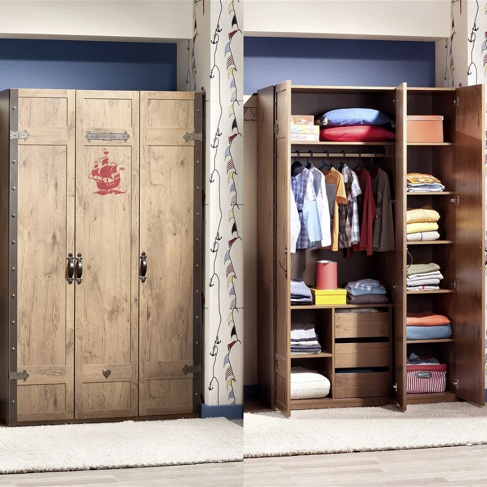 Kleiderschrank Pirate 3-türig #2