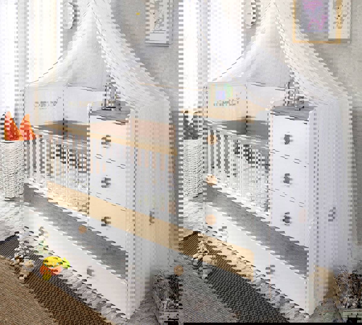 Babybett Natura Baby Umbaubar 3