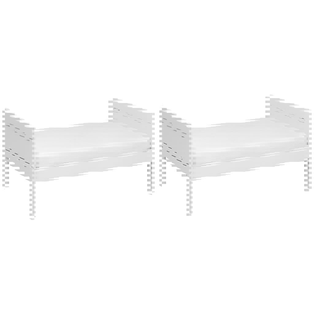 Bett Lifetime Weiss, 90 x 200 cm