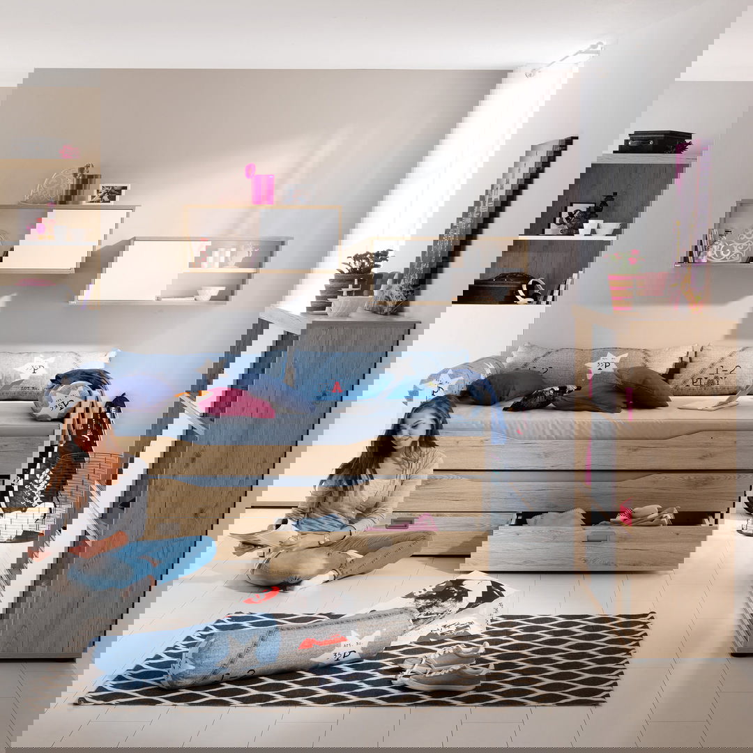 Wandregal Fionn mit Schiebetür #2