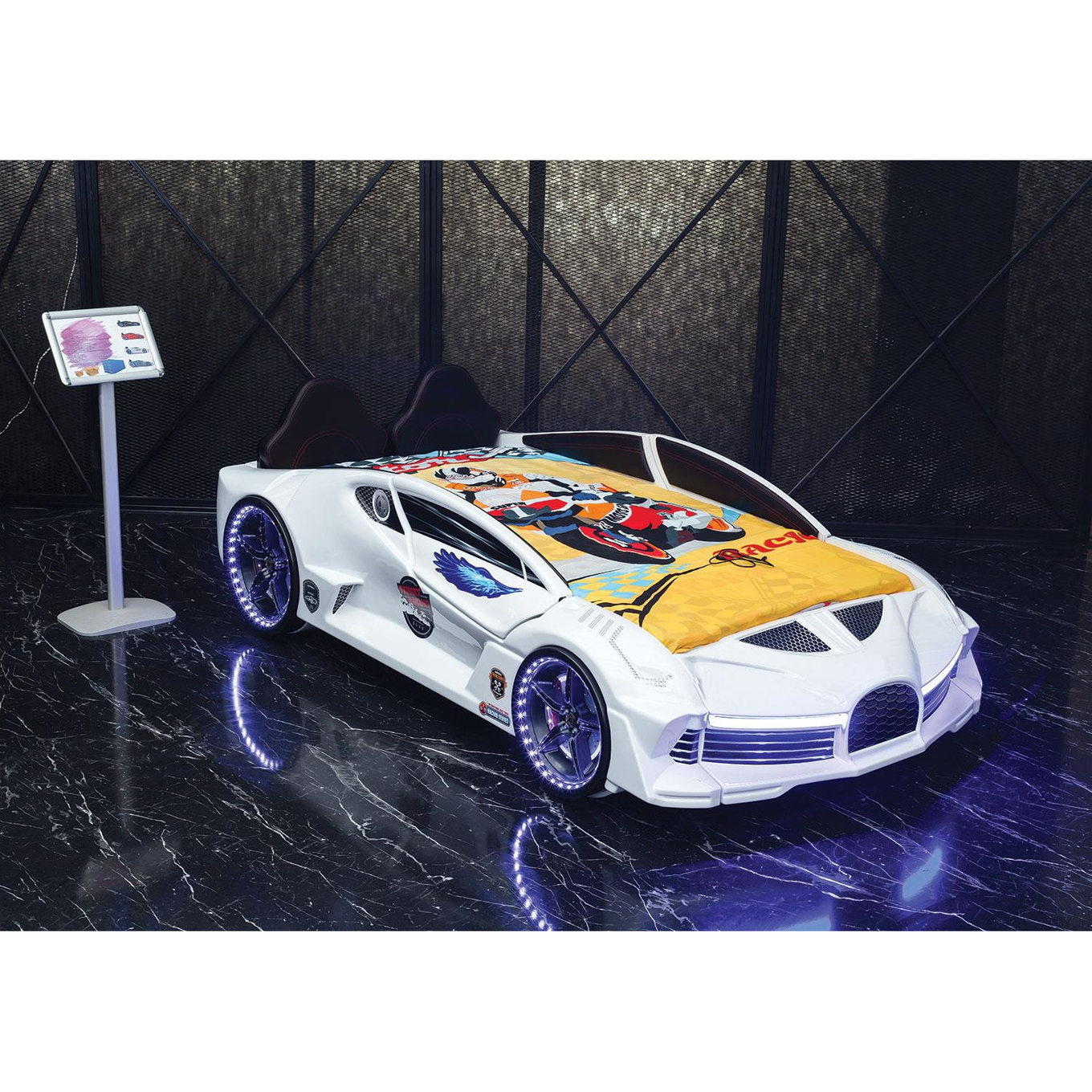 Autobett Speedster  Weiss 8