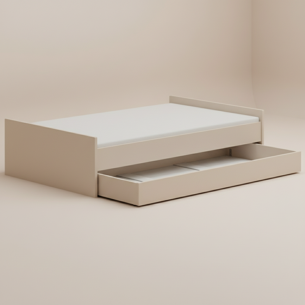 Ausziehkasten Little Flo Beige 2