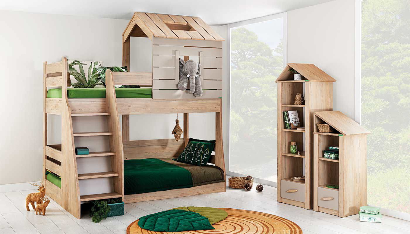 Bücherregal My House Braun, Hoch 4