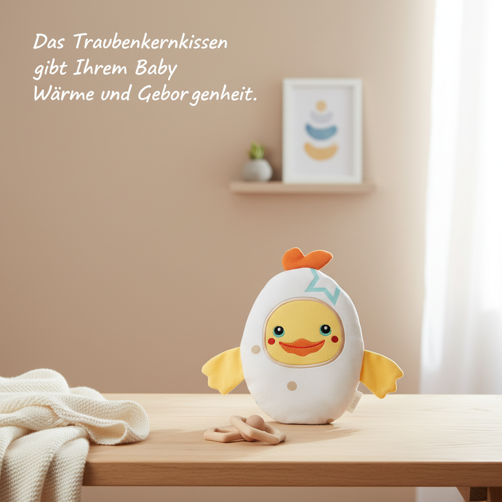 Traubenkernkissen White Stars #2