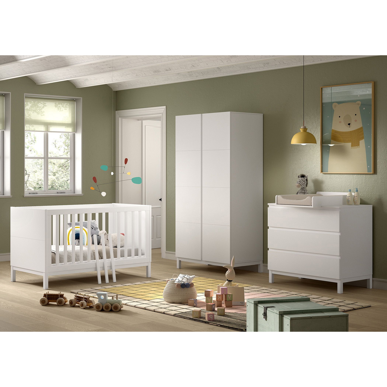 Babyzimmer Eva 4-teilig Set 70 B #2