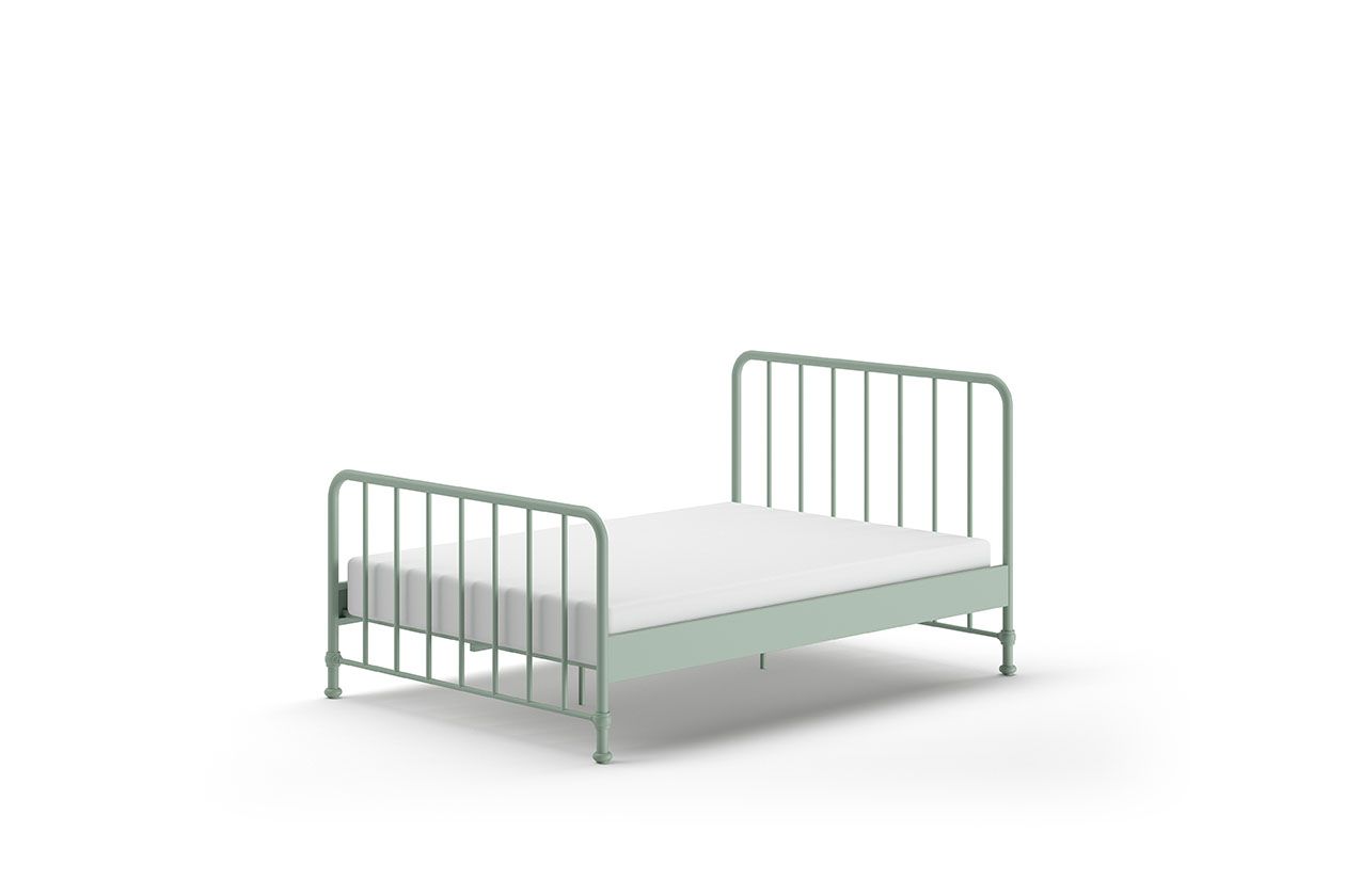 Metallbett Bronxx 140 Mintgrün 4