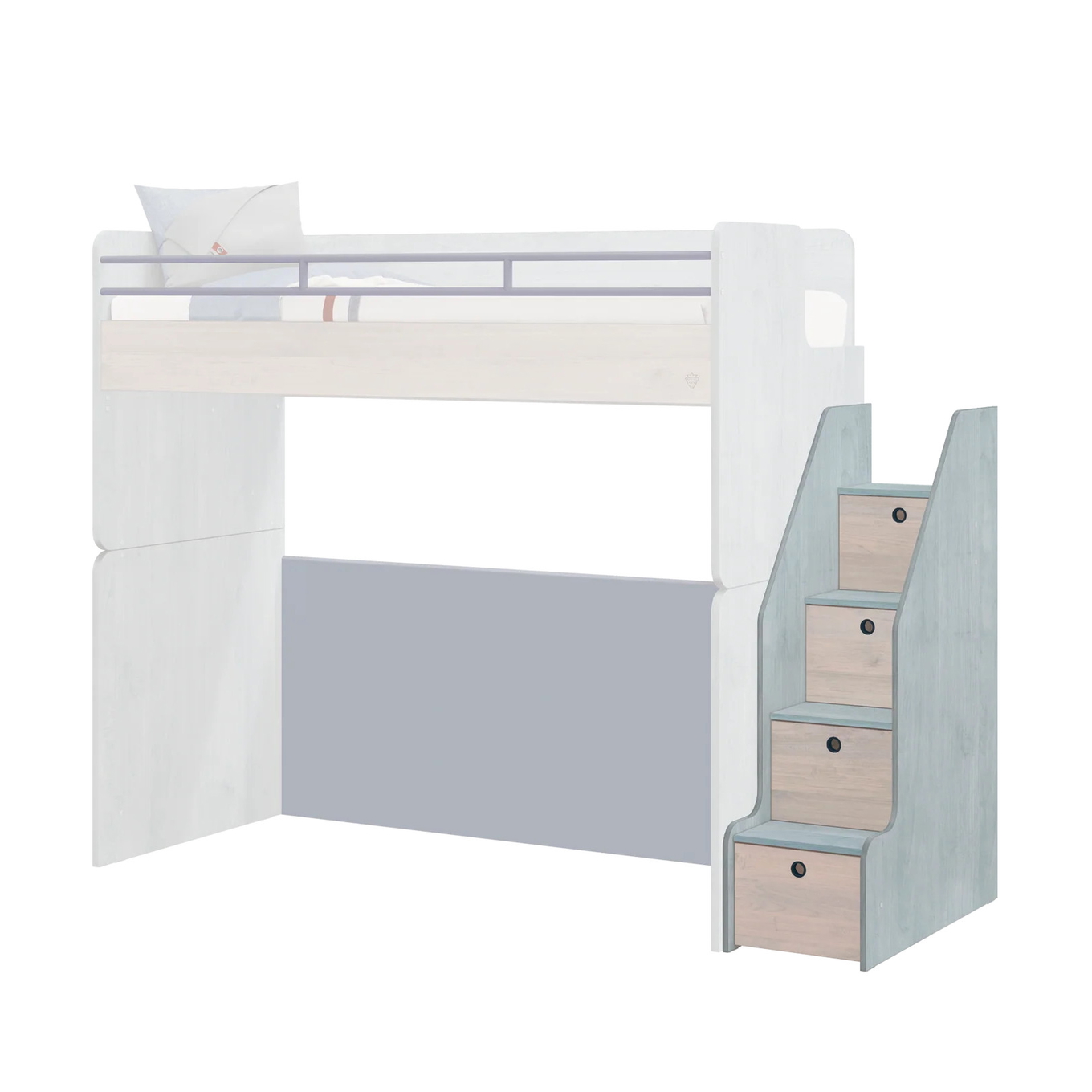 Hochbett Studio Trio Set Set 2 6