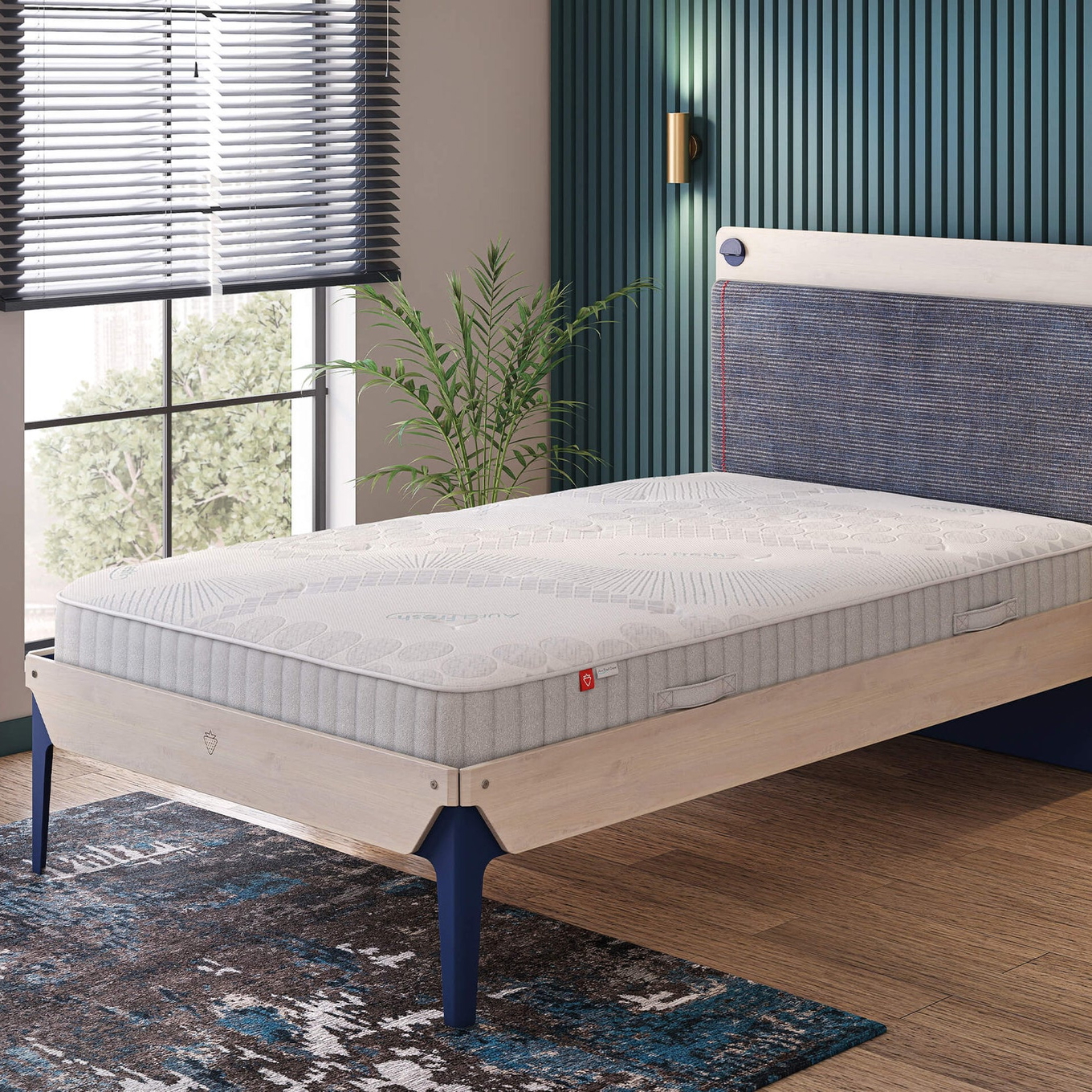 Matratze Aura Fresh Ocean Höhe 23cm, 120 x 200 cm 3