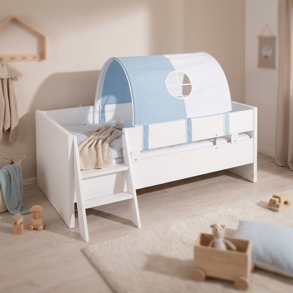 Höhle Paidi für Juniorstufe Hellblau, Weiss #2