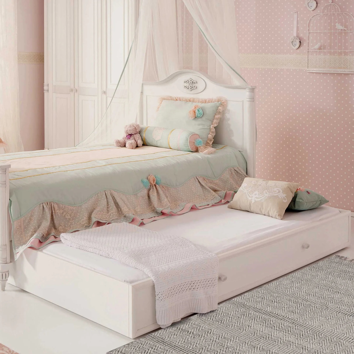 Ausziehkasten Romantic 90x190cm #2