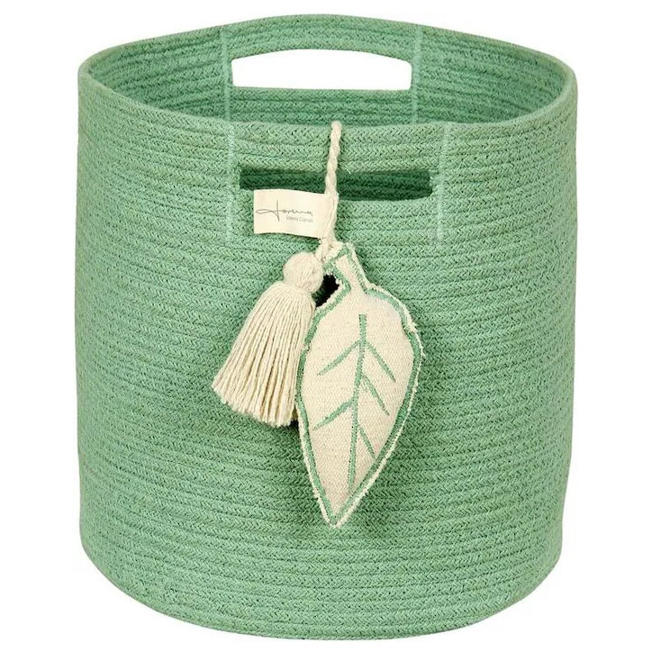 Aufbewahrungskorb Leaf Grün