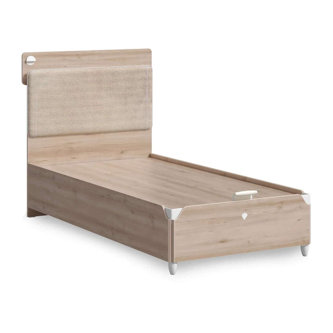 Bett Duo mit Stauraum, Line, 100 x 200 cm