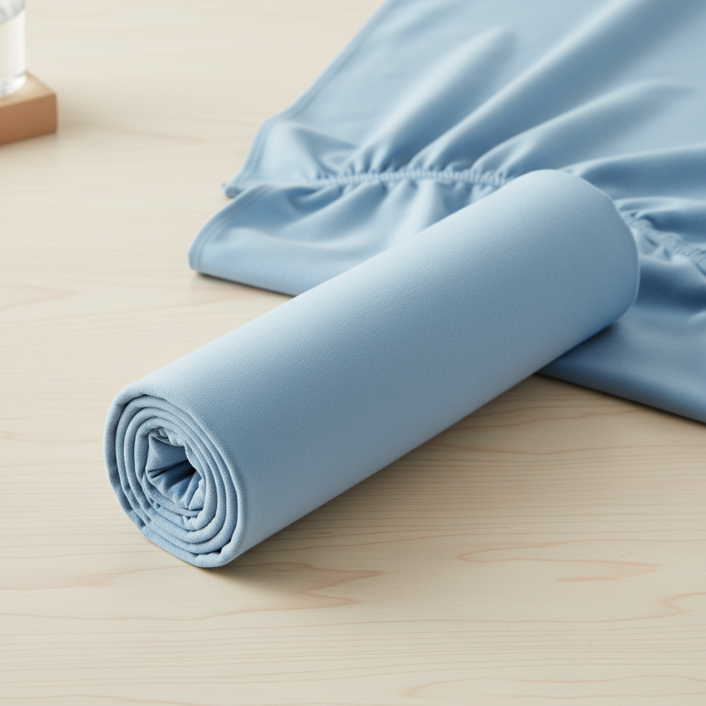 Fixleintuch Jersey Blau 60 x 120 cm #2