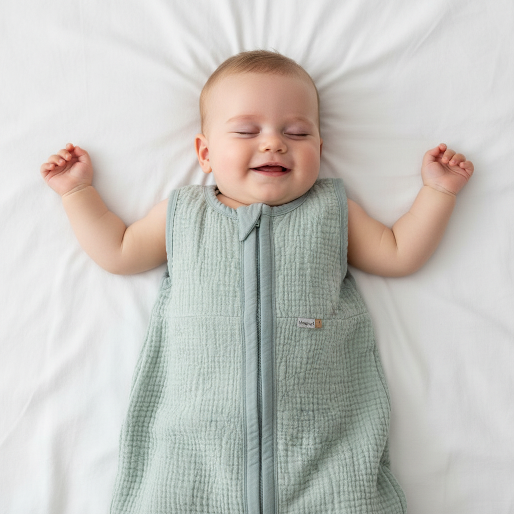 Schlafsack Sommer Grün, 90 cm #2