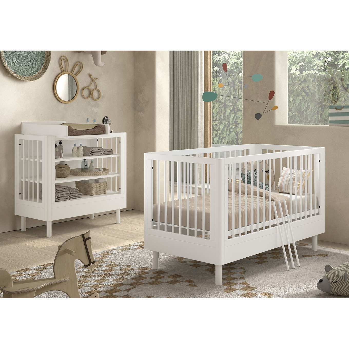 Babyzimmer Forrest Buche 3-teilig Set B #2