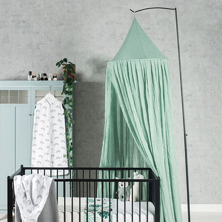 Stange für Betthimmel Schwarz #2