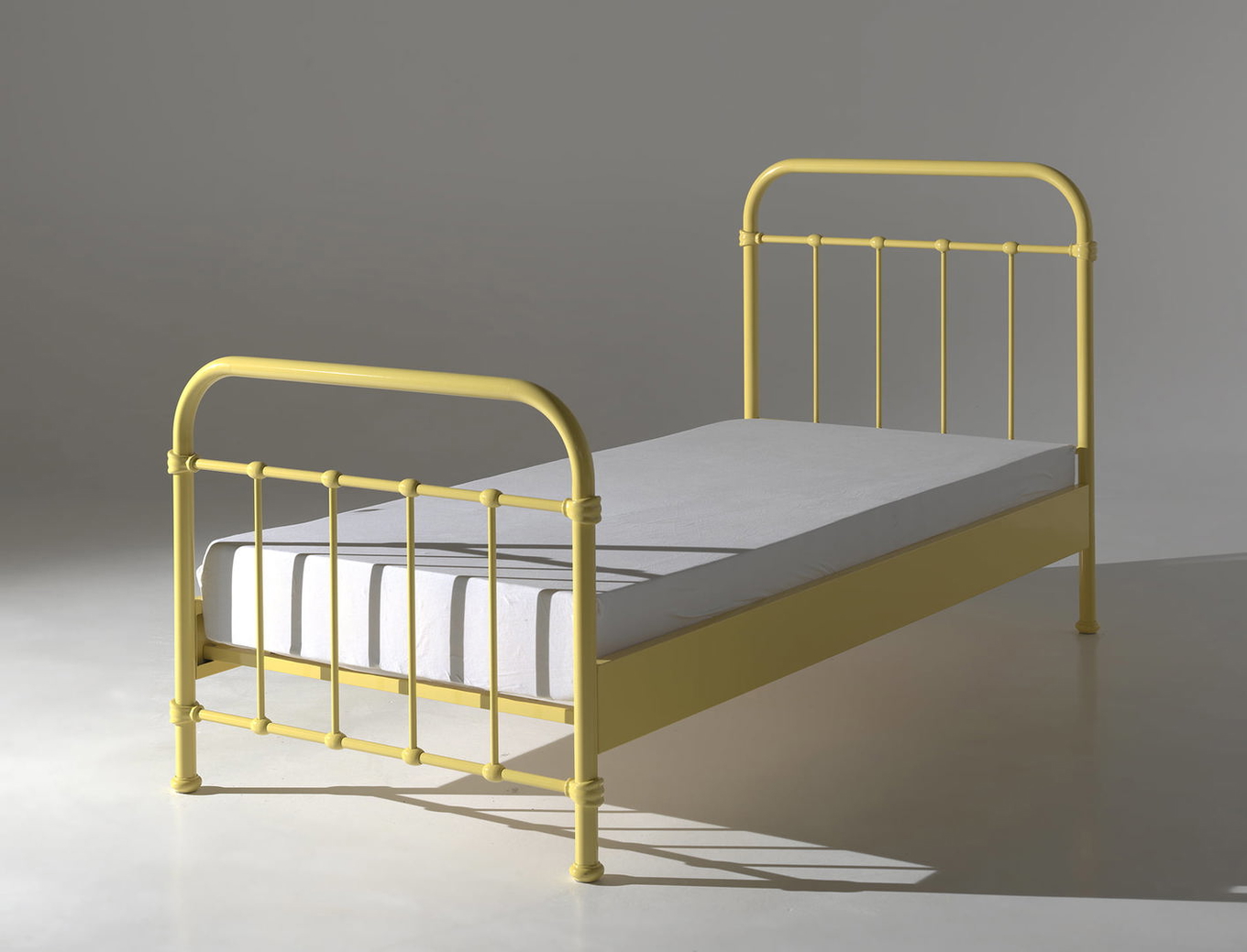 Metallbett New York Gelb 4