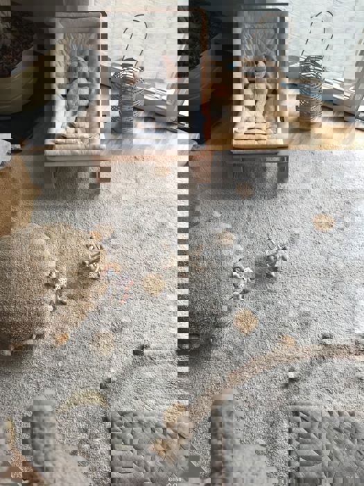 Teppich Hippy Dots Honey #2