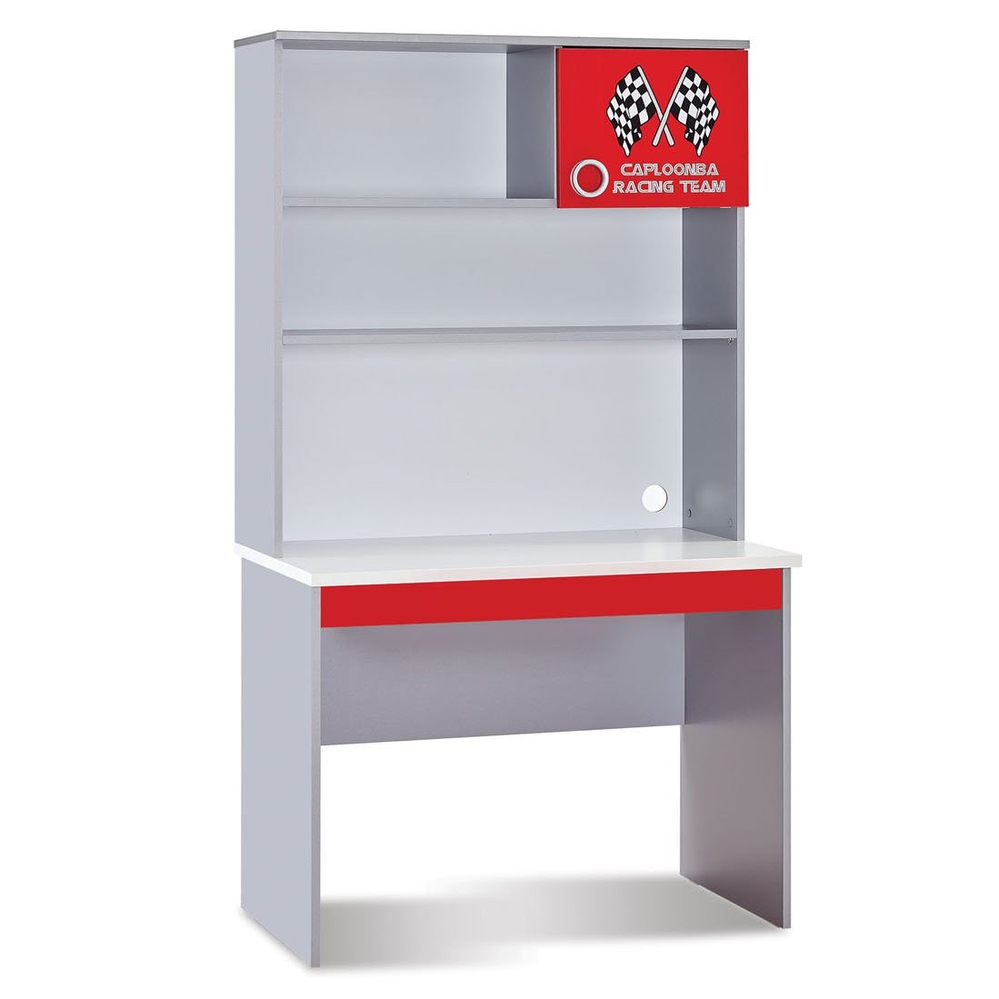 Schreibtisch Turbo Cap mit Aufsatz