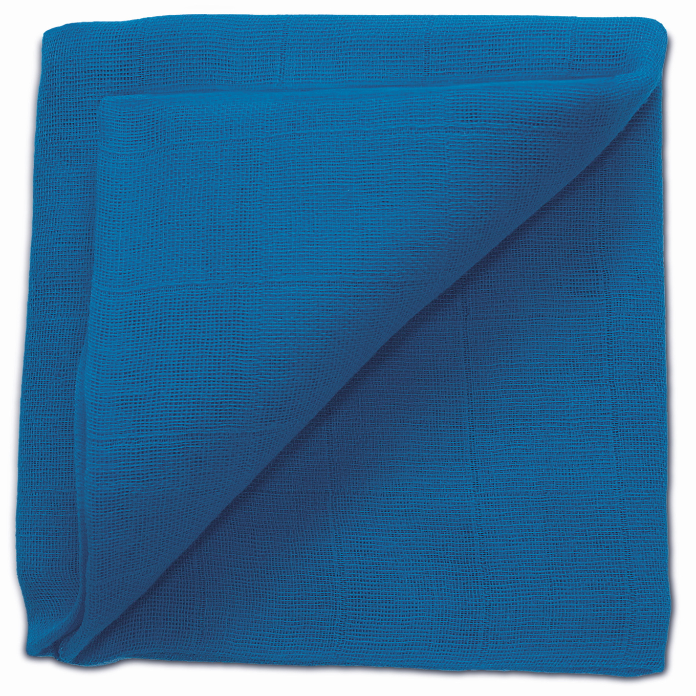 Gaze Spucktuch Uni Blau