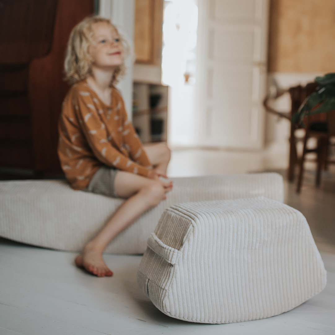 Hocker Irock Creme #2