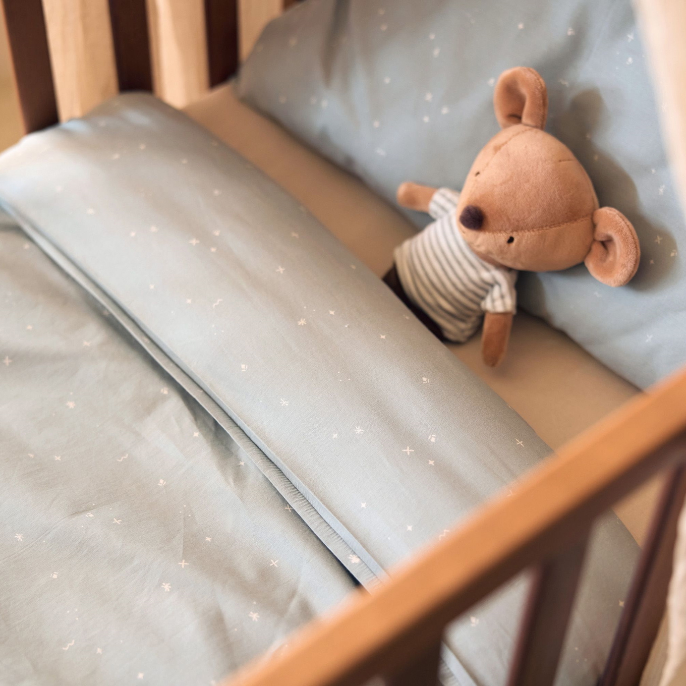 Baby Bettwäsche Twinkling Sea Green #2