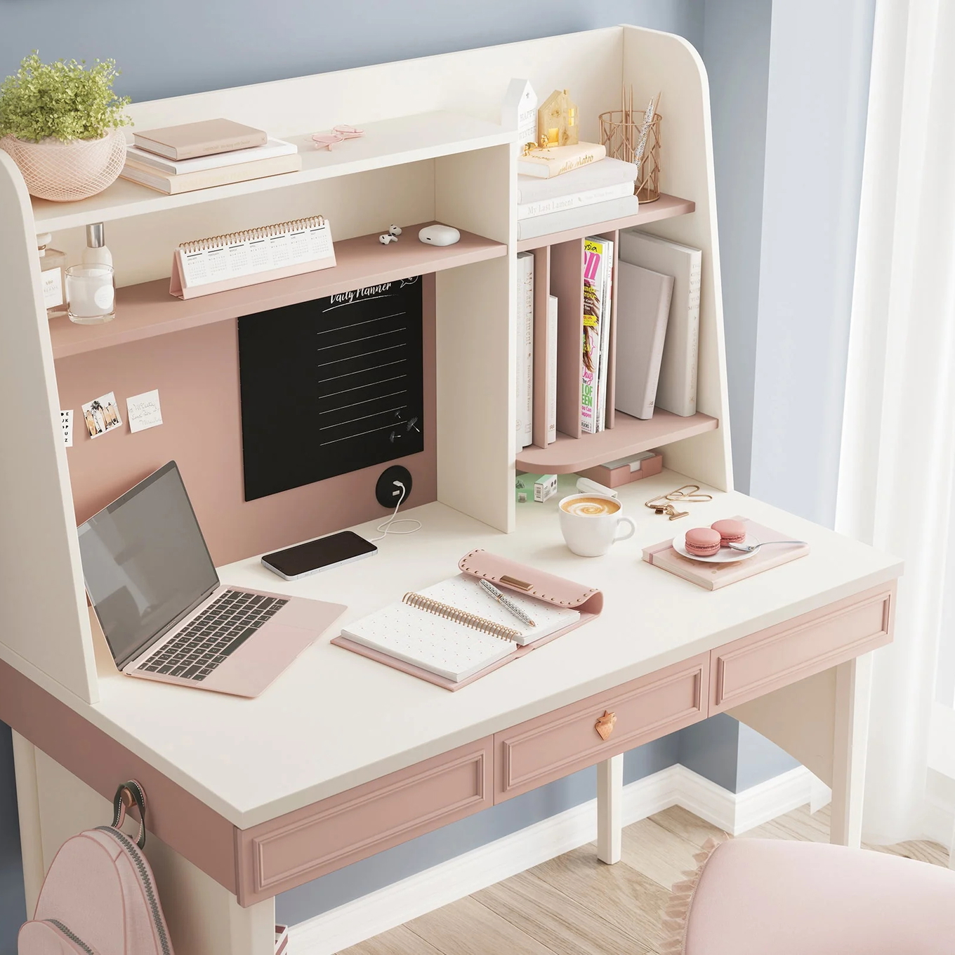 Schreibtischaufsatz Elegance Hoch #2