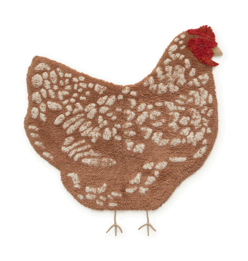 Teppich Huhn