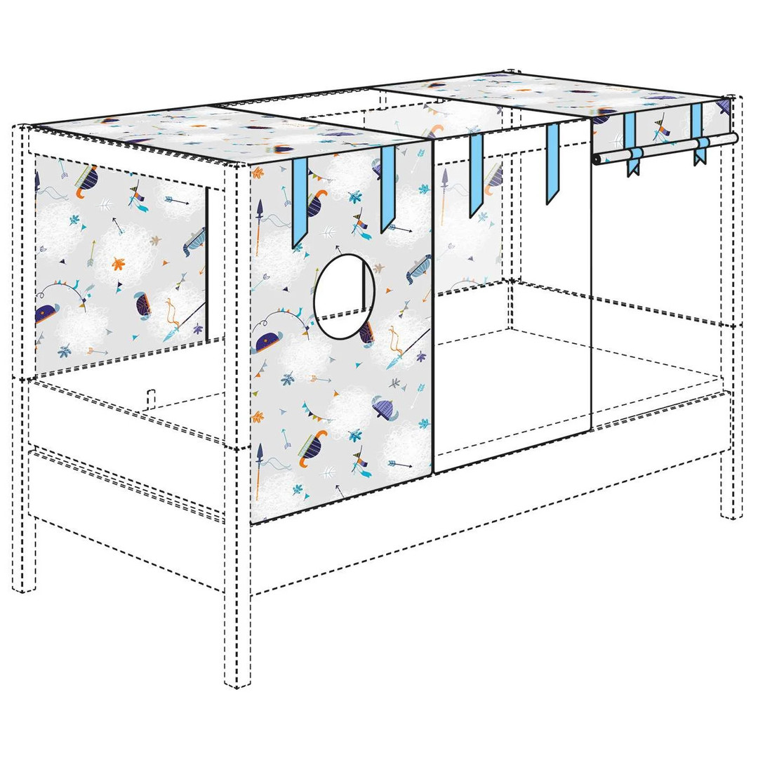 Stoffhimmel Wikinger