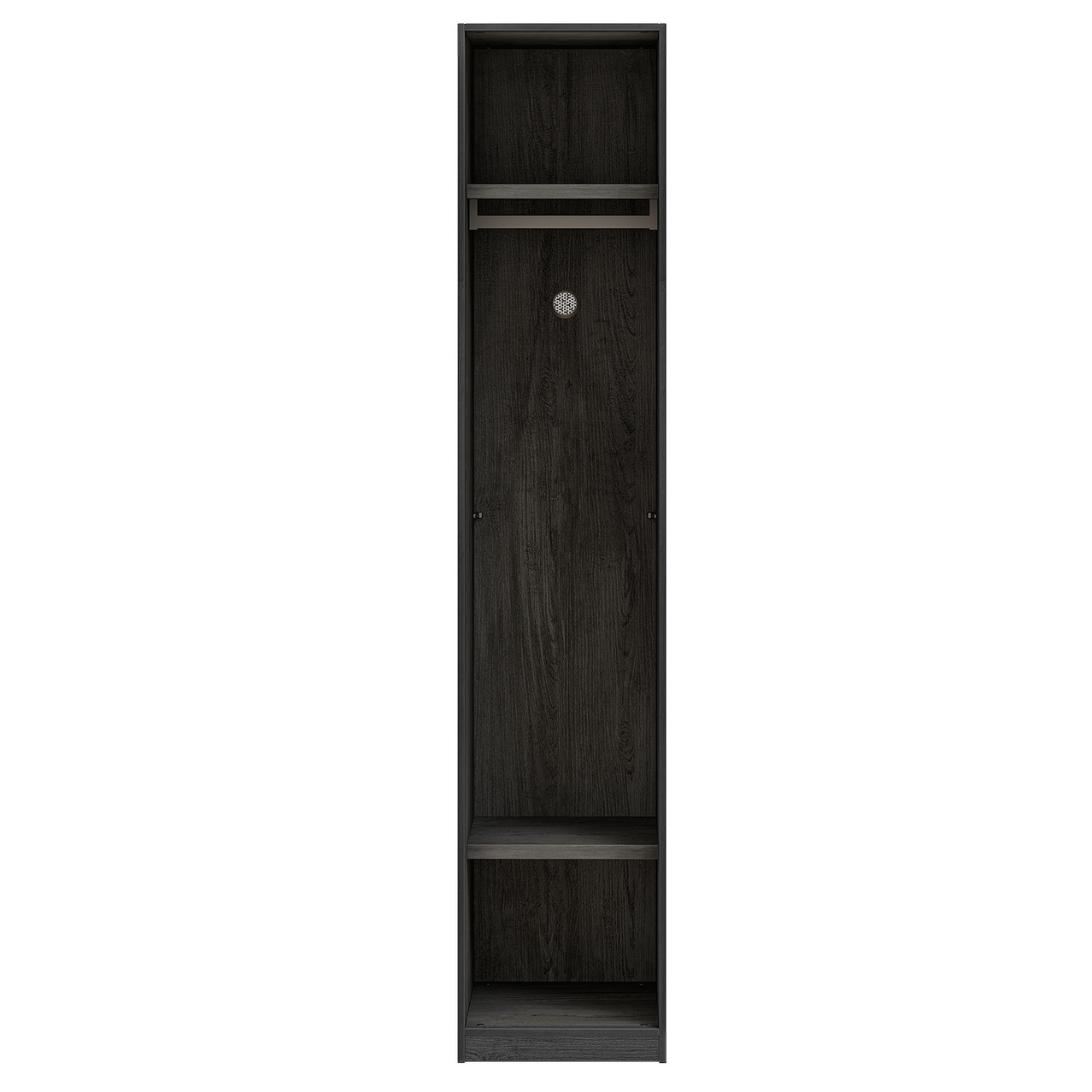 Kleiderschrank Black Glass Door 1-türig 4