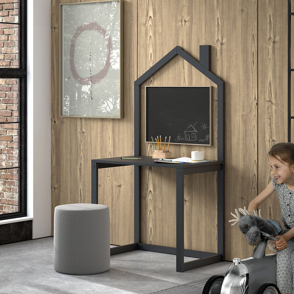 Schreibtisch Dallas Anthrazit #2