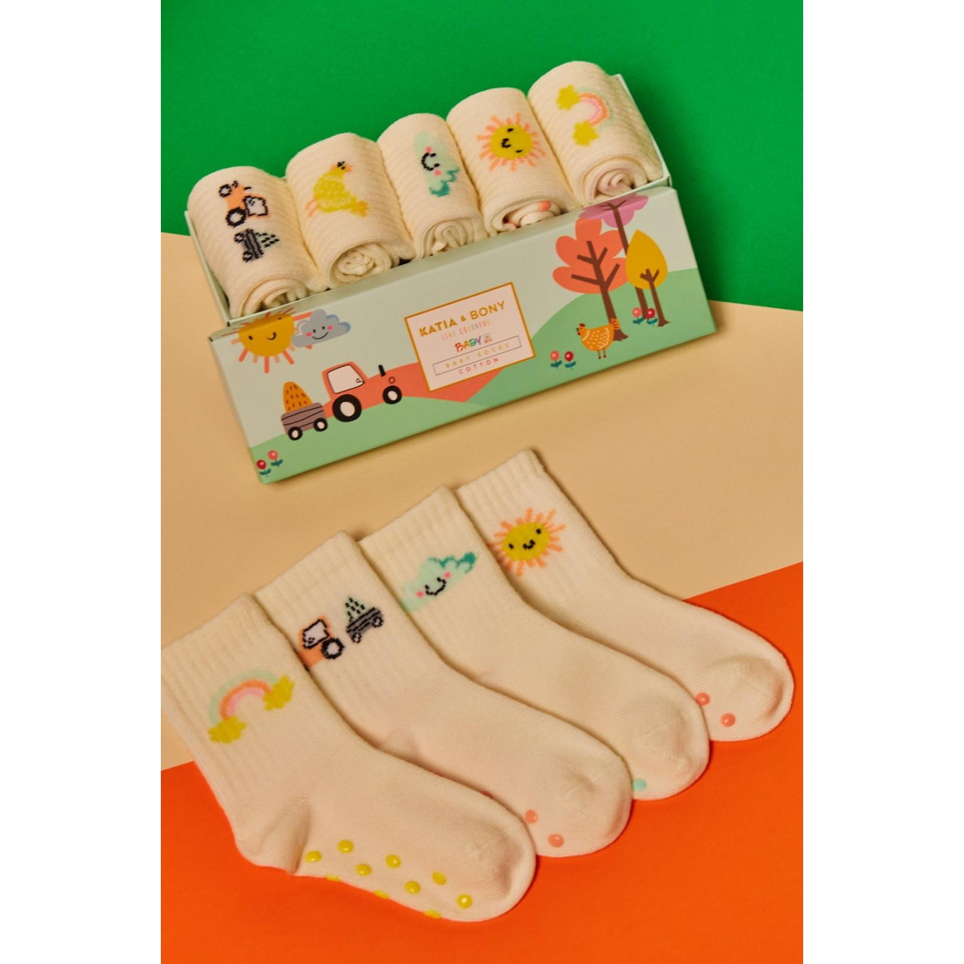 Socken Farm 5er Set 0-12 Monate 4